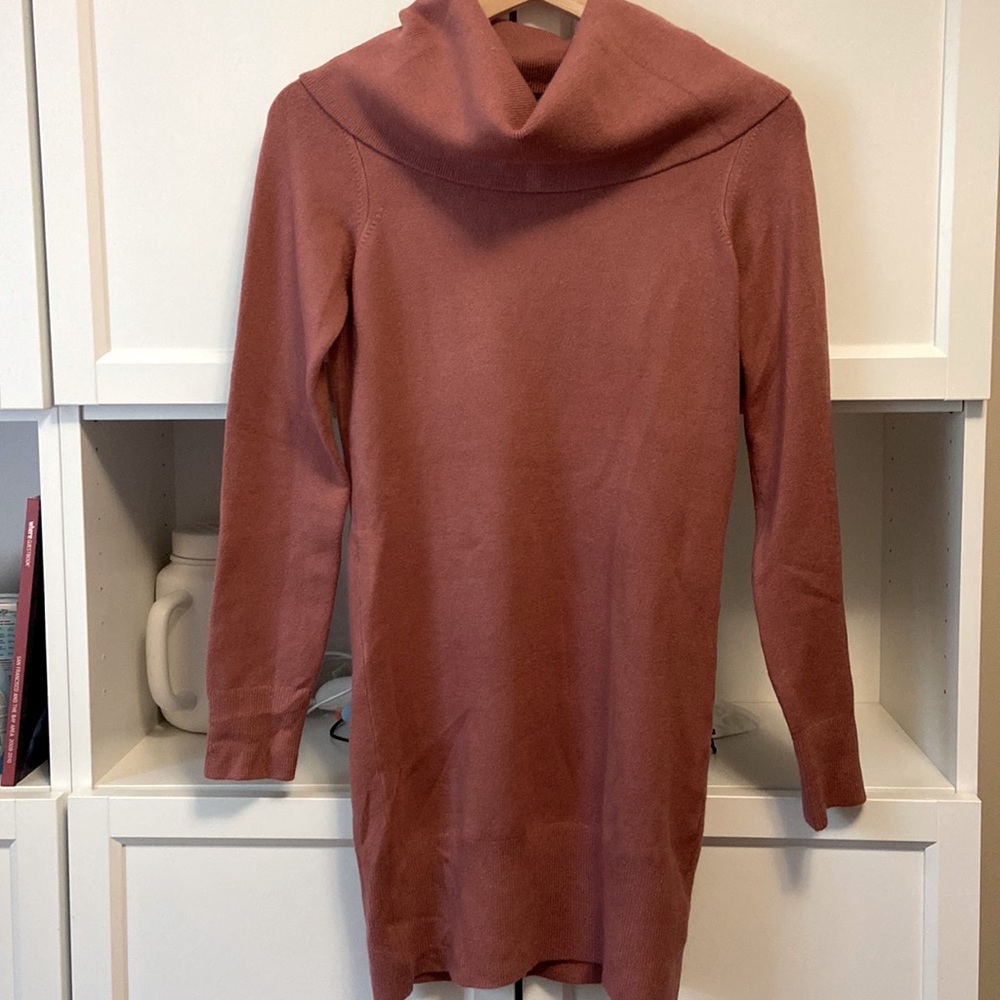 French Connection cowl neck sweater.
